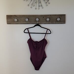 Hollister Purple One-Piece Swimsuit